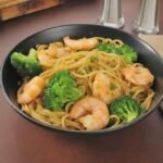 Crustacean-Inspired Garlic Noodles