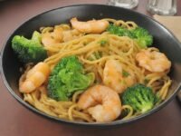 Crustacean-Inspired Garlic Noodles